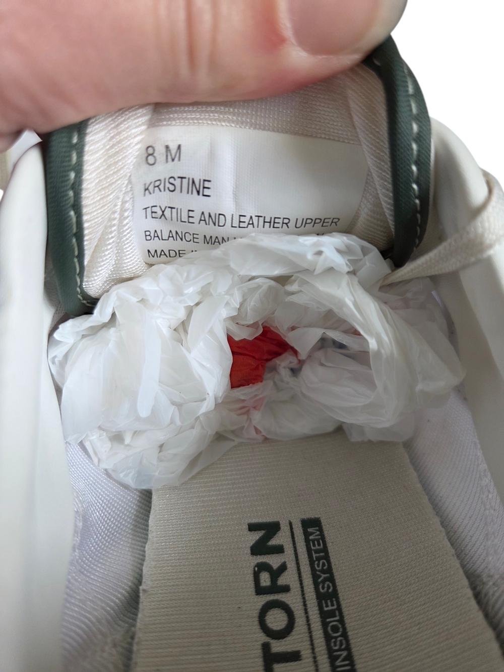 Tretorn Rawlins Kristine 8M Retro Sneakers White Green - Picture 7 of 10
